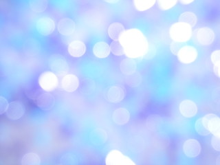 bokeh blue and white