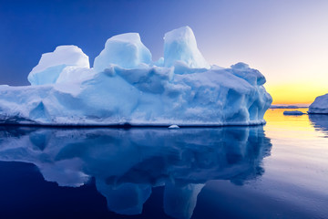 Antarctic Glacier - obrazy, fototapety, plakaty