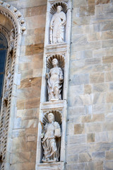 Fototapeta premium Como Cathedral on Lake Como