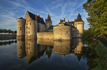 Fototapeta premium Sully-sur-loire. France. Chateau of the Loire Valley.
