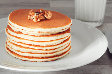 breakfast of pancakes