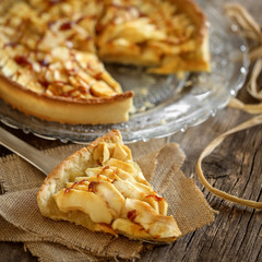 tarte à la pomme caramel 6