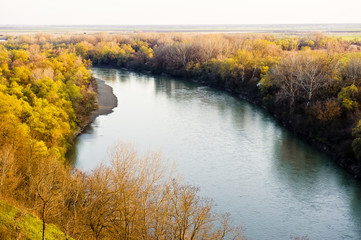 Landscape with the river