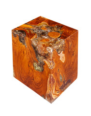 Wood cube