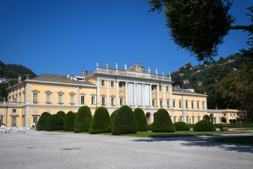 Fototapeta na wymiar Villa Olmo, Lake Como, Italy