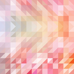 Red and orange colored triangular pattern background