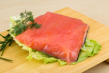 Salted salmon