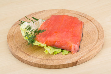 Salted salmon