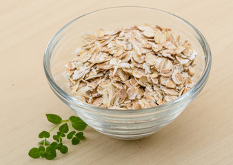 Dry oats