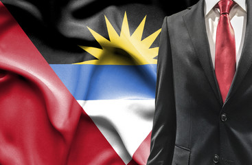 Man in suit from Antigua and Barbuda
