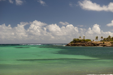 The blue at St. Barth