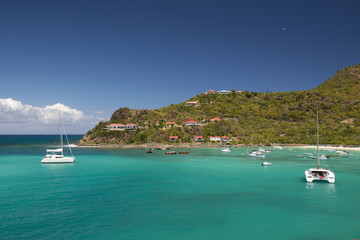 The blue at St. Barth