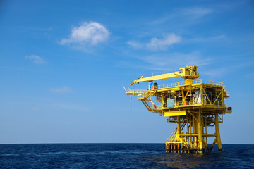 Oil and Rig industry in offshore