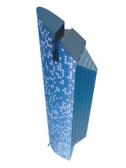 single skyscraper