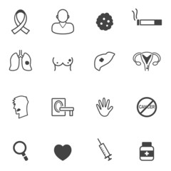cancer icons
