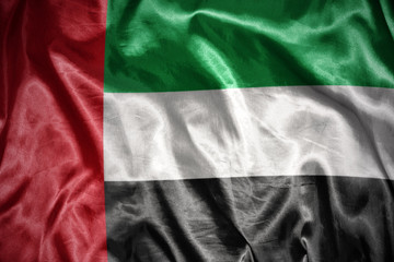 shining united arab emirates flag