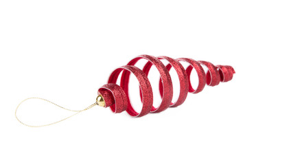 Christmas decoration spiral toy.