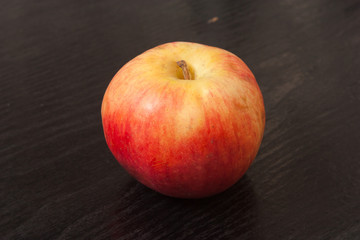Fresh red apple on the table