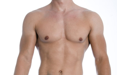 Fototapeta premium muscular male torso