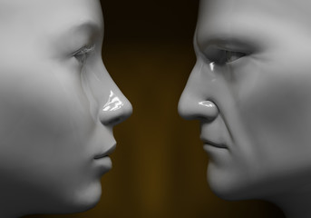 Man and woman