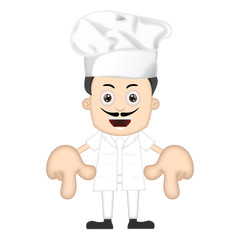 Ben Boy cook cooking cuisine chef funny cartoon