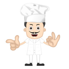Ben Boy cook cooking cuisine chef funny cartoon