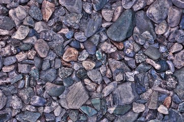 Pebble beach texture