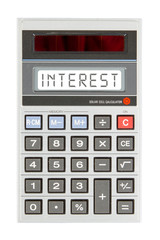 Old calculator - interest