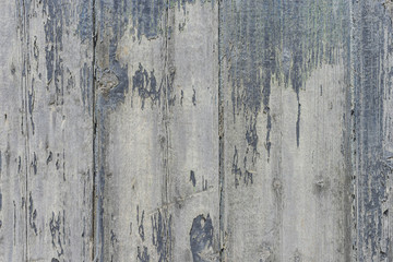 Weathered blue wooden boards