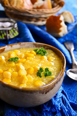Corn soup