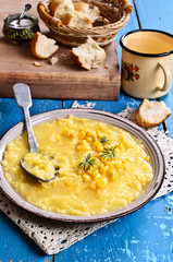 Corn soup