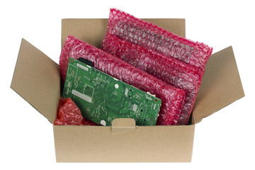 Safe packing for your  electronic printed-circuit boards