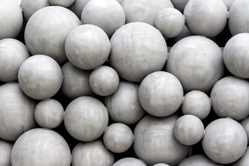 Kugeln als Kunstwerk