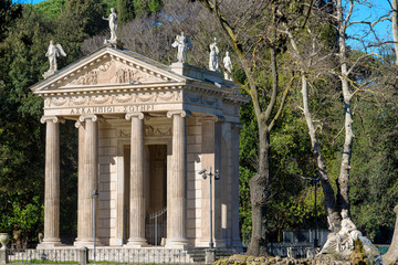 Rome Villa Borghese Temple of Aesculapius - 2