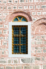 Wall with a window, Dzhumaya Mosque, Plovdiv, Bulgaria
