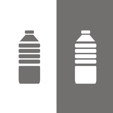Icono botella de agua BN