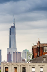 Fototapeta na wymiar Buildings of New York City