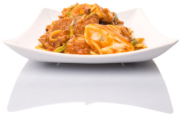 Popular Malaysian salad Rojak Pasembur 