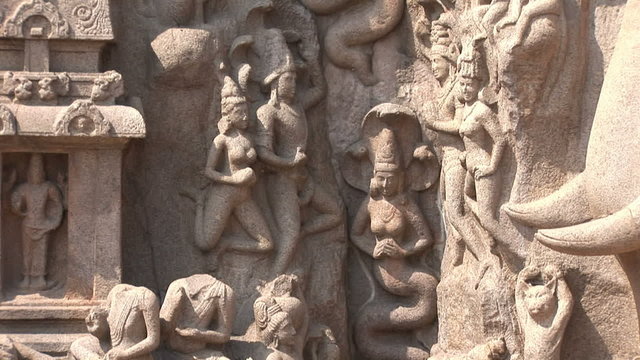 The Pancha Rathas temple complex