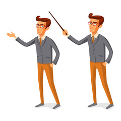 Flat people situations web infographic vector set Men lifestyle