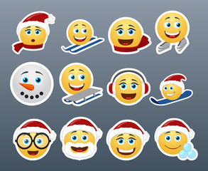 Christmas stickers