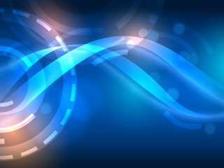 Abstract vector science background