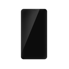 digitally created modern generic smartphone