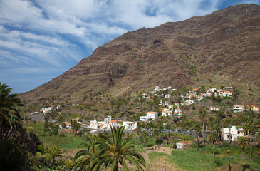 Fototapeta na wymiar La Gomera, Valle Gran Rey