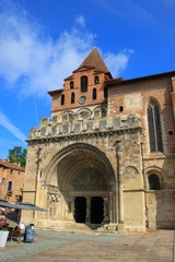 Le tympan de la porte sud de l'église Saint-Pierre de Moissac