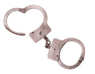 cops handcuffs closeup