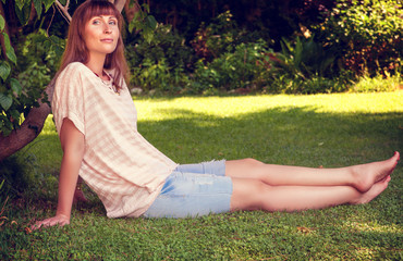 relaxing garden