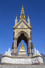 Fototapeta na wymiar Albert Memorial in London