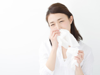 花粉症・若い女性
