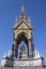 Fototapeta na wymiar Albert Memorial in London